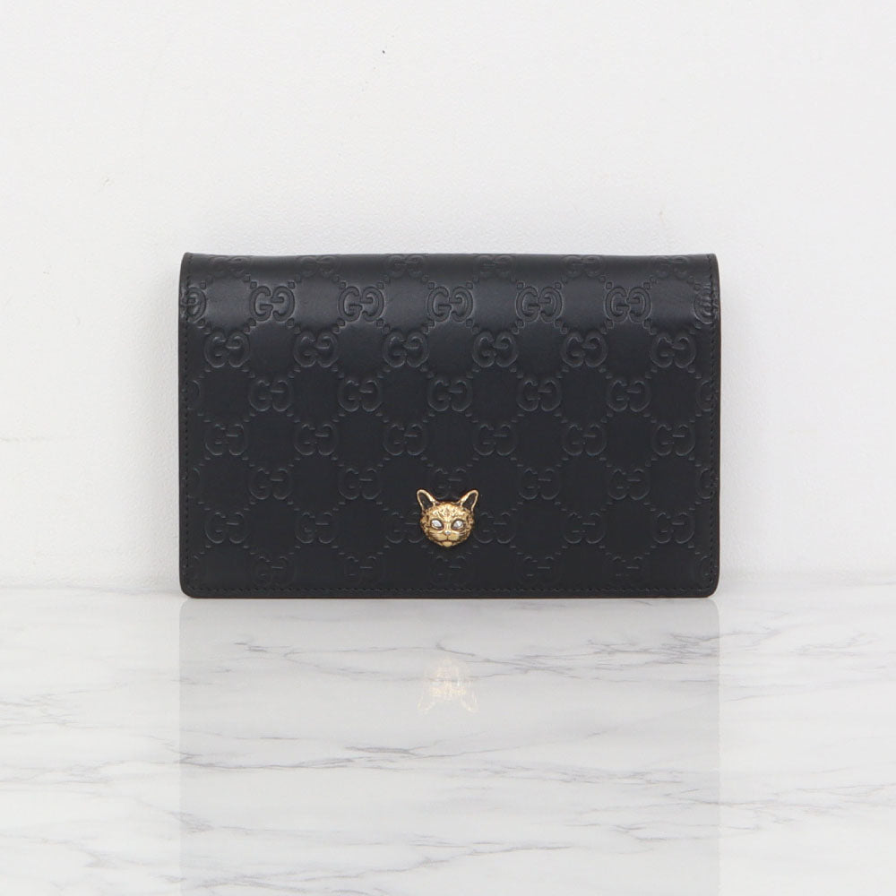 Gucci Cat Head Signature Clutch Chain Crossbody 548060 0G6FT 142914356