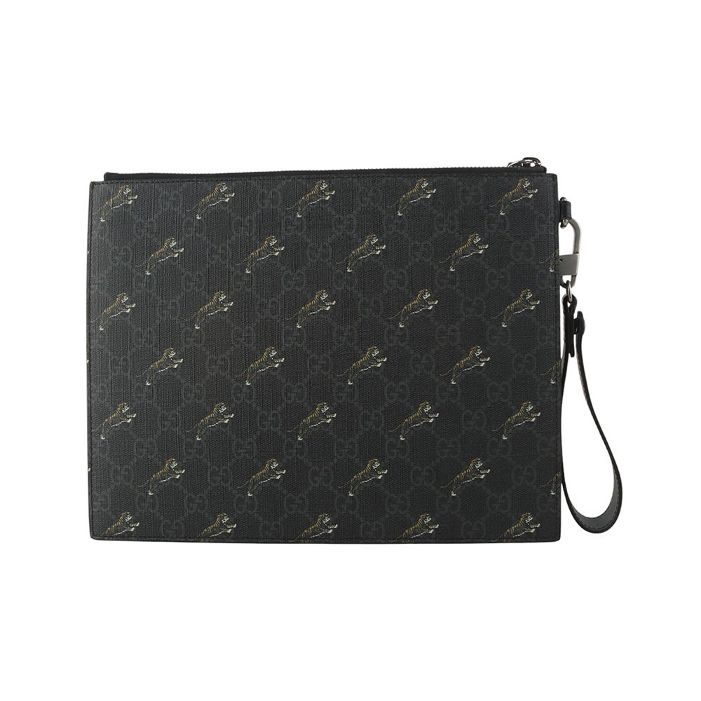 Gucci GG Tiger Print Strap Clutch Bag 575136 34635Y 130861936