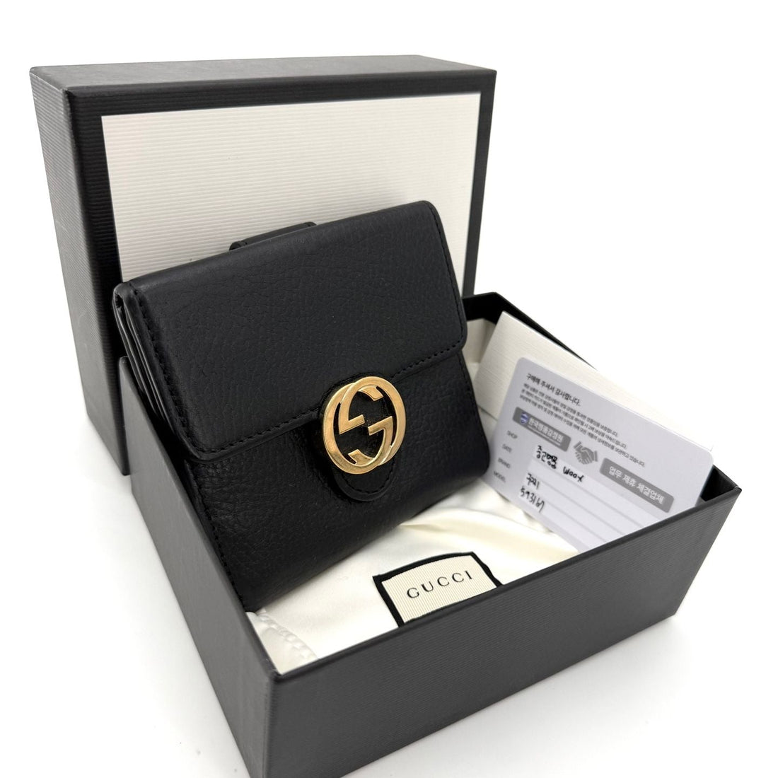 Gucci GG Interlocking Wallet 598167 139440100