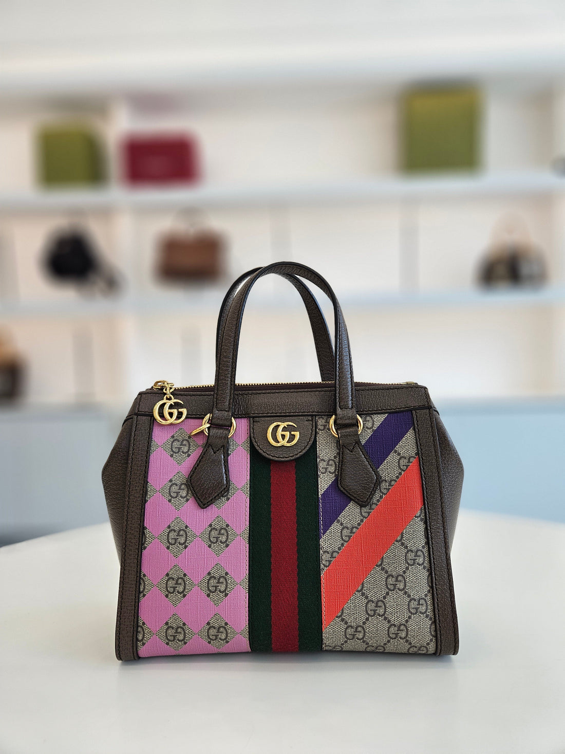 Gucci Multifunctional Ophidia GG Small Tote and Crossbody Bag NBS72180627S 140816803