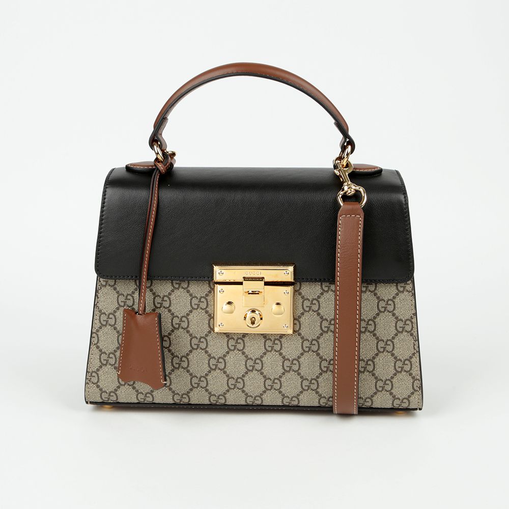 Gucci Paddle Lock Small Top Handle Tote Shoulder Bag 779802 140717143