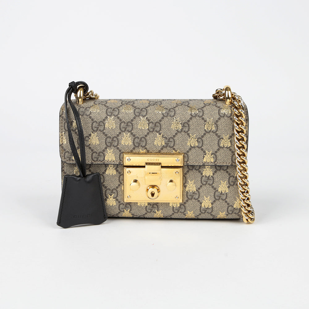 Gucci Paddle Lock Small Chain Shoulder Crossbody Bag 409487 142203140