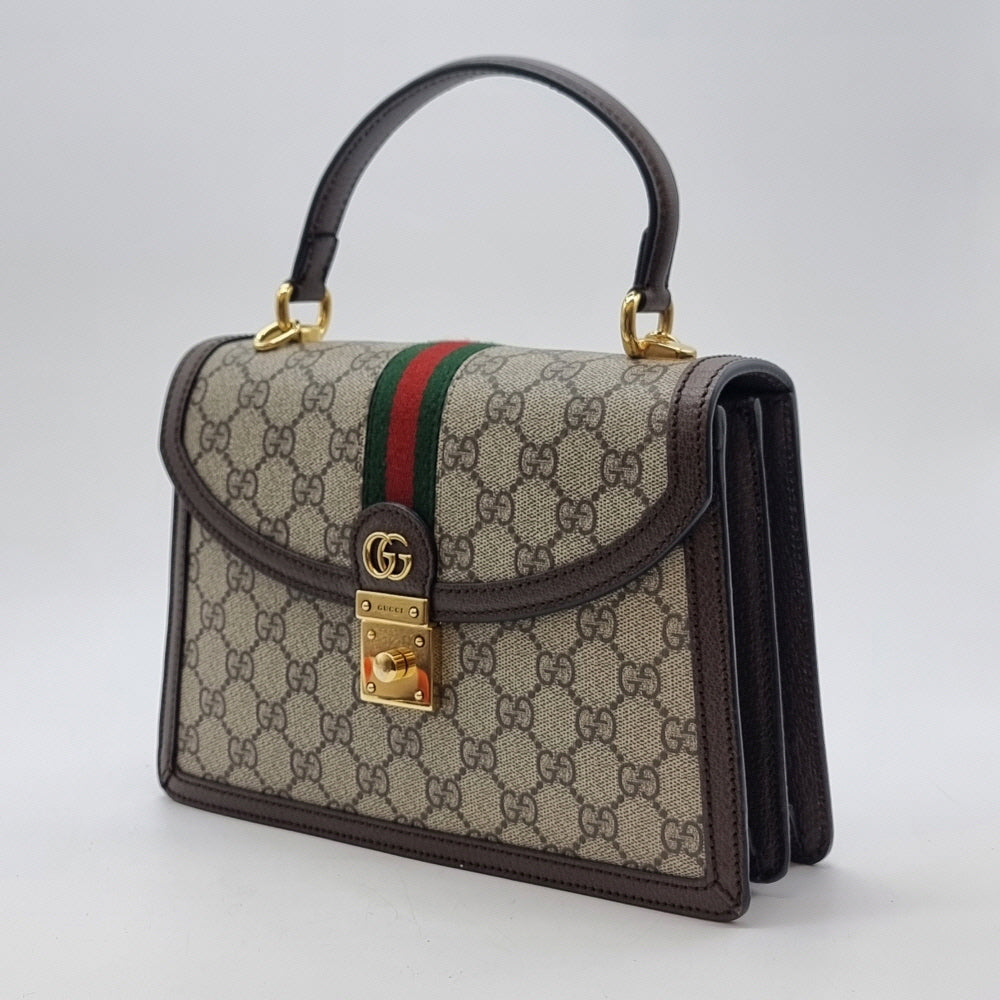 Gucci Ophidia Web Small Top Handle Shoulder Bag GUB081009 142611068