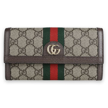 Gucci Women’s Ophidia GG Supreme Long Wallet (Beige) 523153 96IWG 8745 142707937