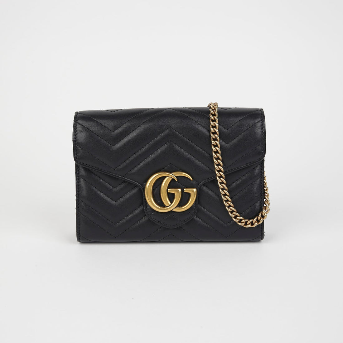 Gucci GG Marmont Mini Chain Shoulder Crossbody Bag 474575 142556850