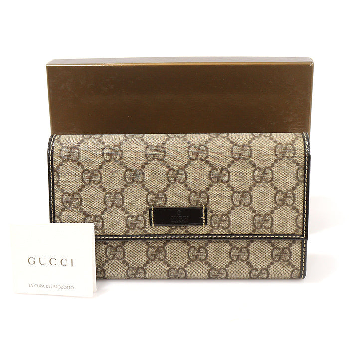 Gucci PVC GG Logo JOY Continental Organizer Long Wallet 190336 142773549