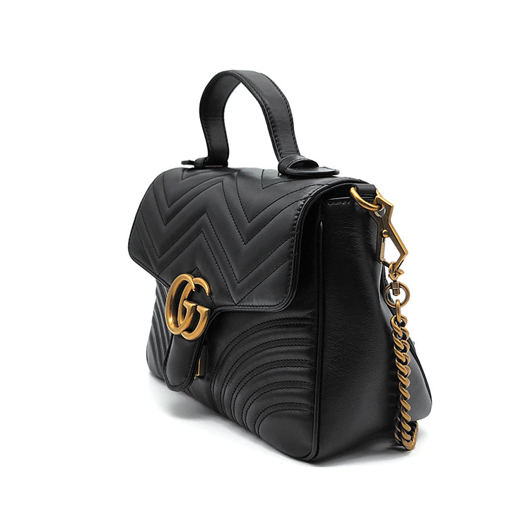 Gucci Matelassé Marmont Top Handle Bag 498110 L475557 142785118