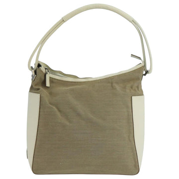 Gucci Beige Canvas Shoulder Bag