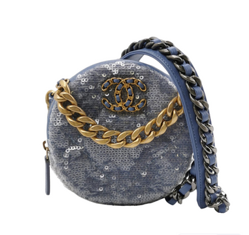 Chanel 19 Bag Blue & Grey 24113078965072