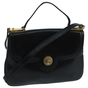 Gucci Black Leather Shoulder Bag