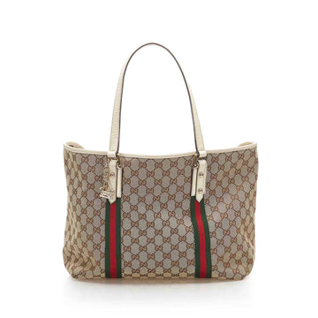 Gucci GG Canvas Jolicoeur Tote Bag Brown