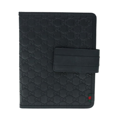 Gucci Guccissima Black Canvas Wallet