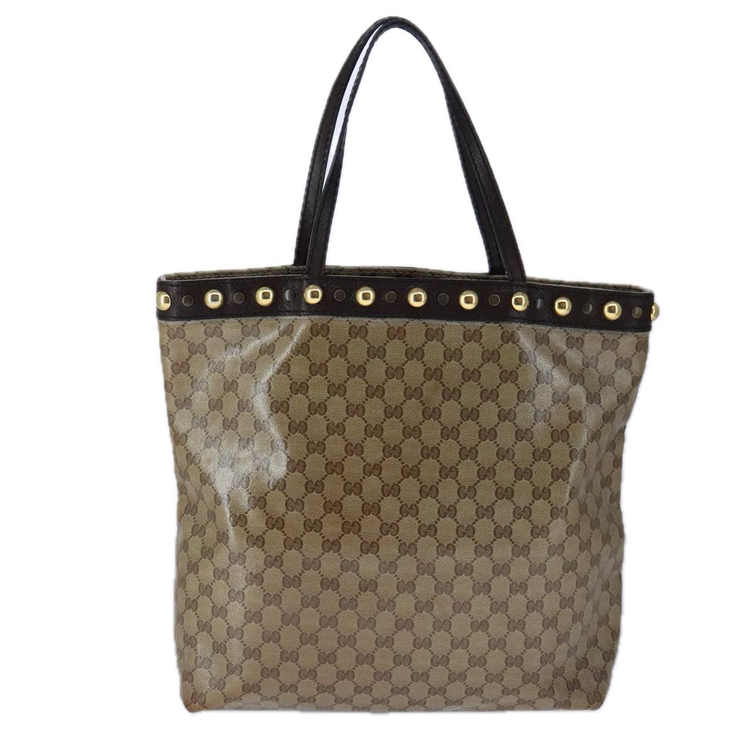 Gucci Gg Canvas Beige Canvas Tote Bag