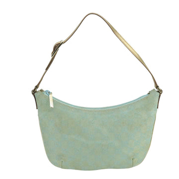 Gucci Gg Canvas Turquoise Canvas Shoulder Bag