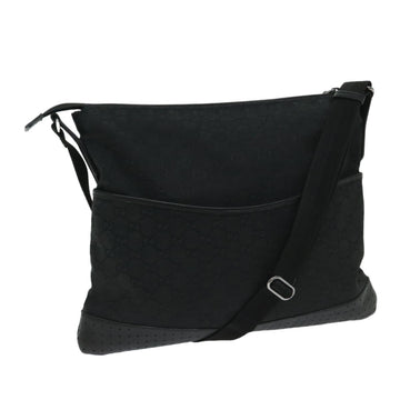 Gucci Gg Canvas Black Canvas Shoulder Bag