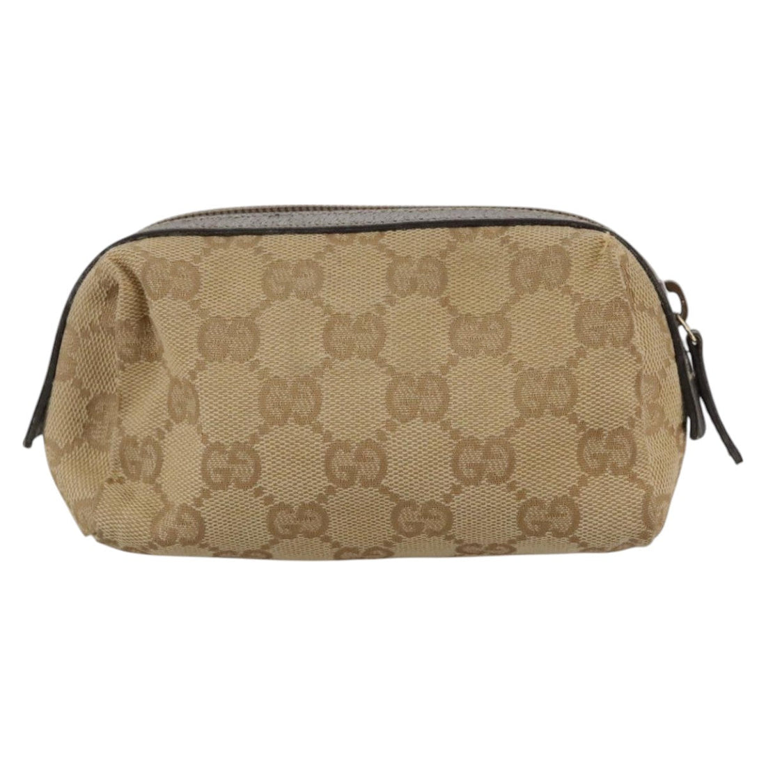 Gucci Gg Canvas Beige Canvas Clutch Bag