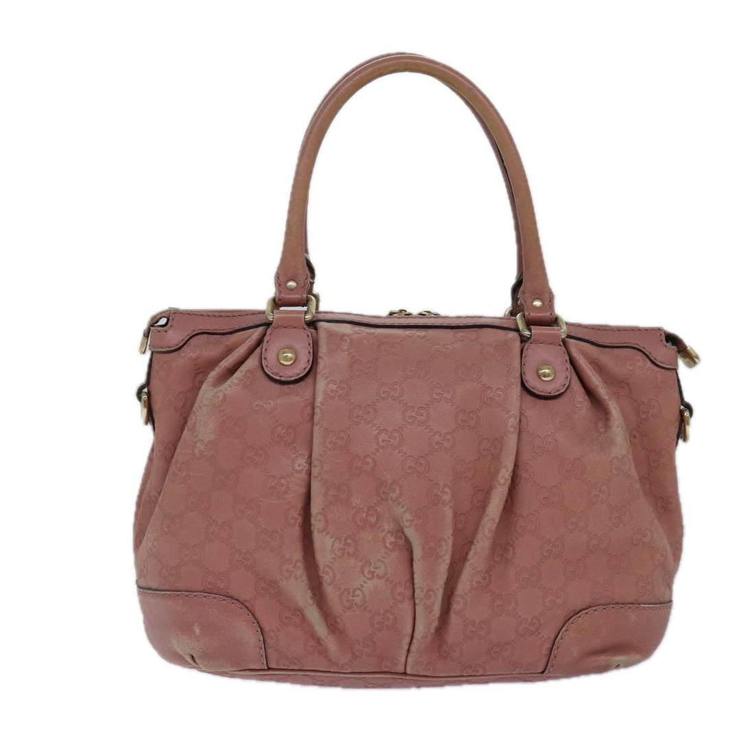Gucci Sukey Brown Leather Handbag