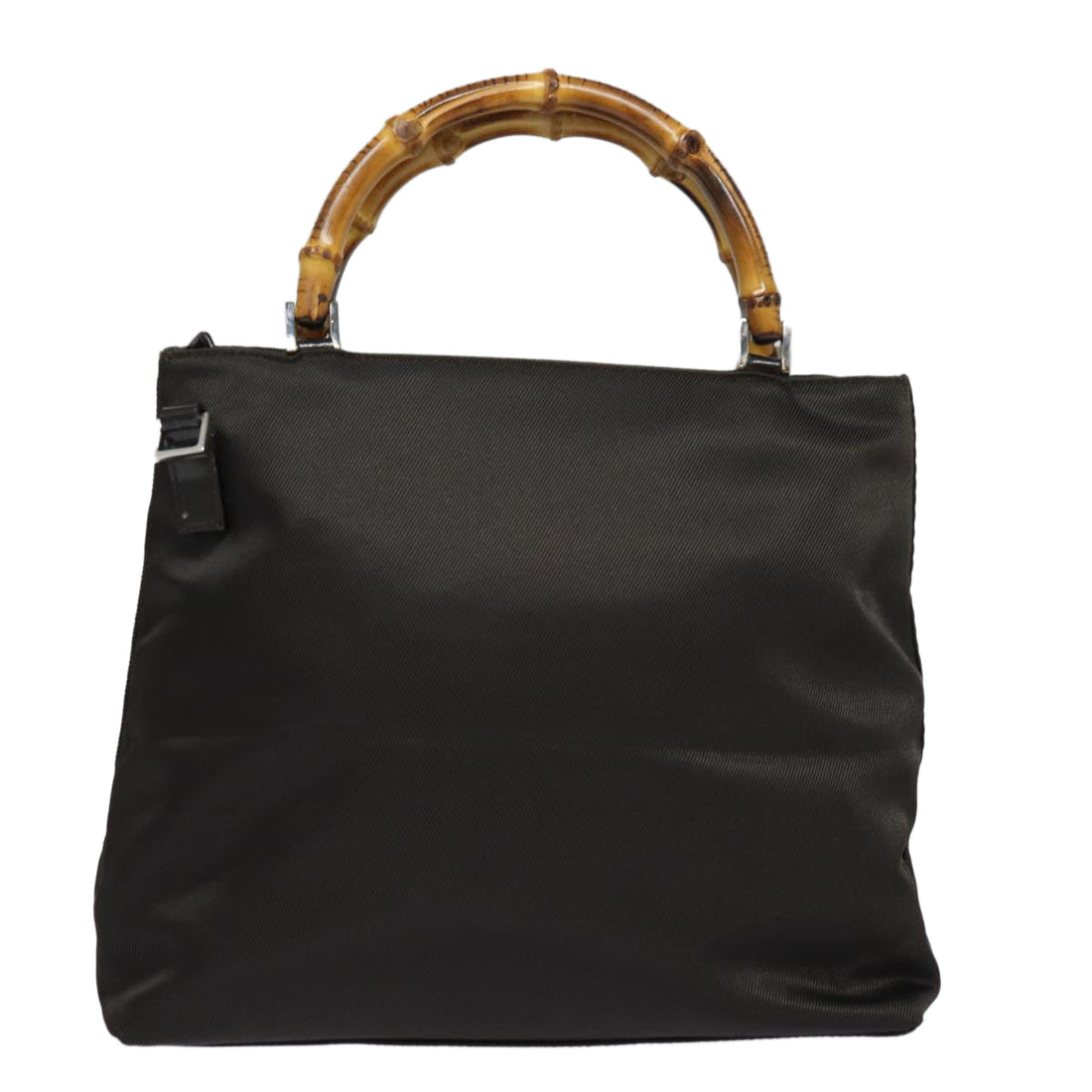 Gucci Bamboo Black Synthetic Handbag