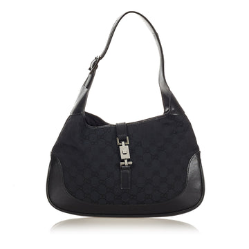 Gucci Gucci GG Canvas Jackie Shoulder Bag Blue