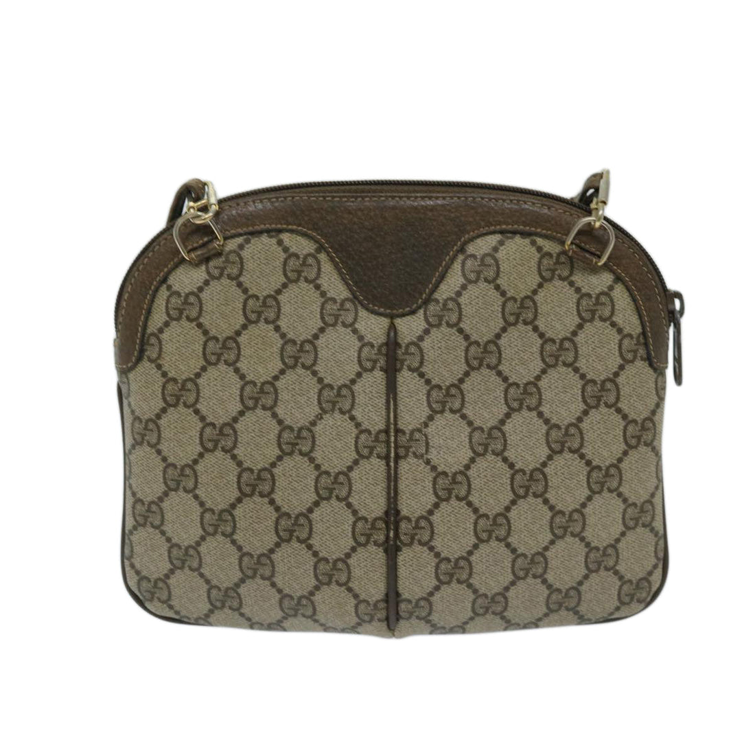 Gucci Ophidia Beige Canvas Shoulder Bag
