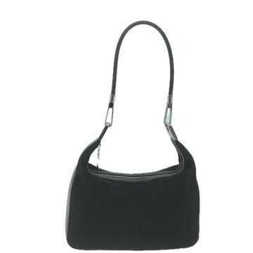 Gucci Gg Canvas Black Canvas Shoulder Bag