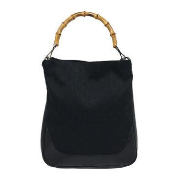 Gucci Marmont Gm Black Canvas Handbag