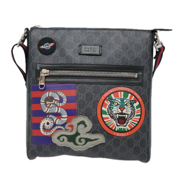 Gucci Jackie Black Canvas Shoulder Bag