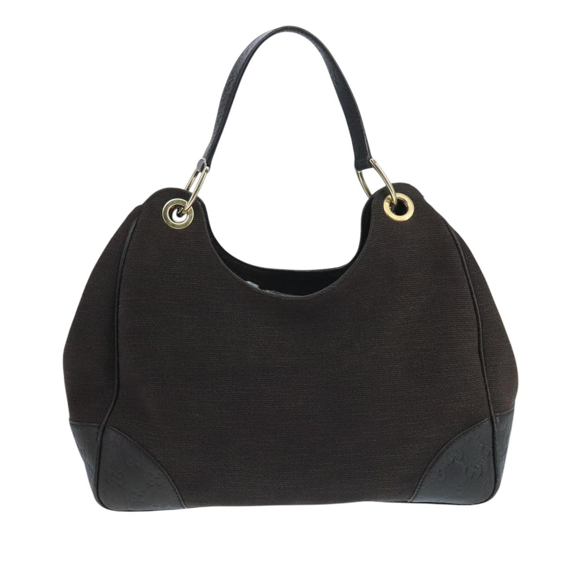 Gucci Guccissima Brown Canvas Shoulder Bag