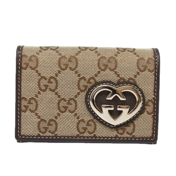 Gucci Gg Marmont Beige Canvas Wallet