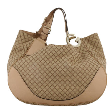 Gucci Charlotte Beige Canvas Shoulder Bag