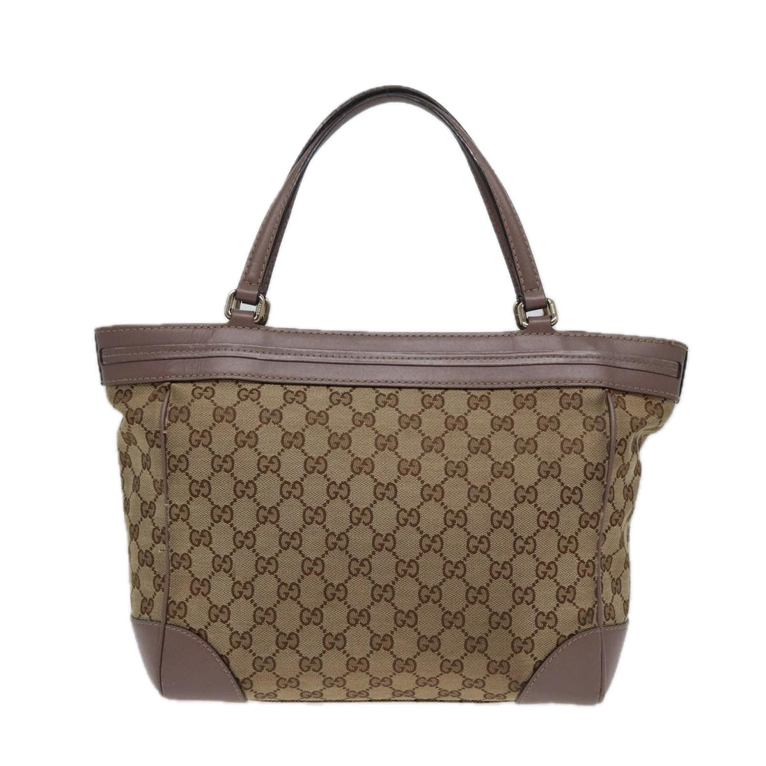 Gucci Mayfair Beige Canvas Tote Bag