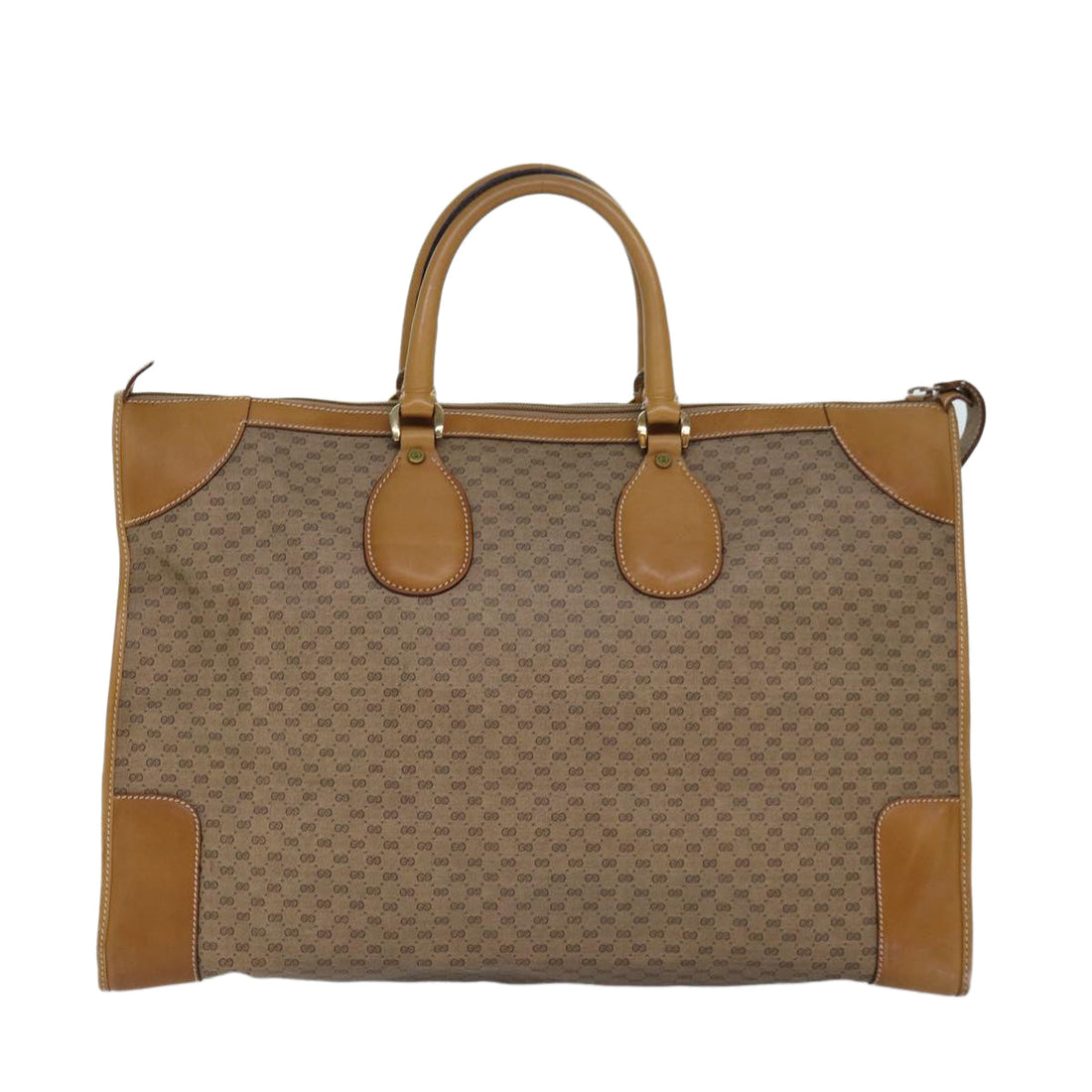 Gucci Gg Canvas Beige Canvas Travel Bag