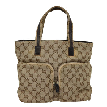 Gucci Gg Canvas Beige Canvas Handbag