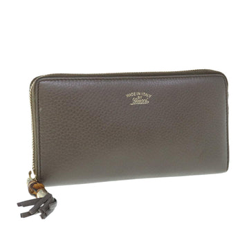 Gucci Grey Leather Wallet