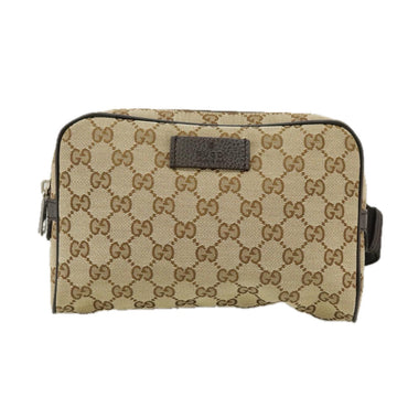 Gucci Beige Canvas Shoulder Bag