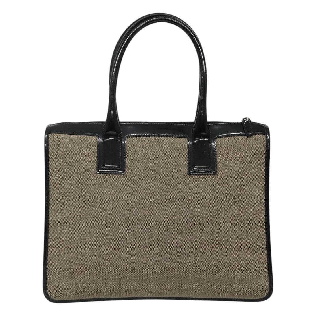 Gucci Grey Canvas Handbag