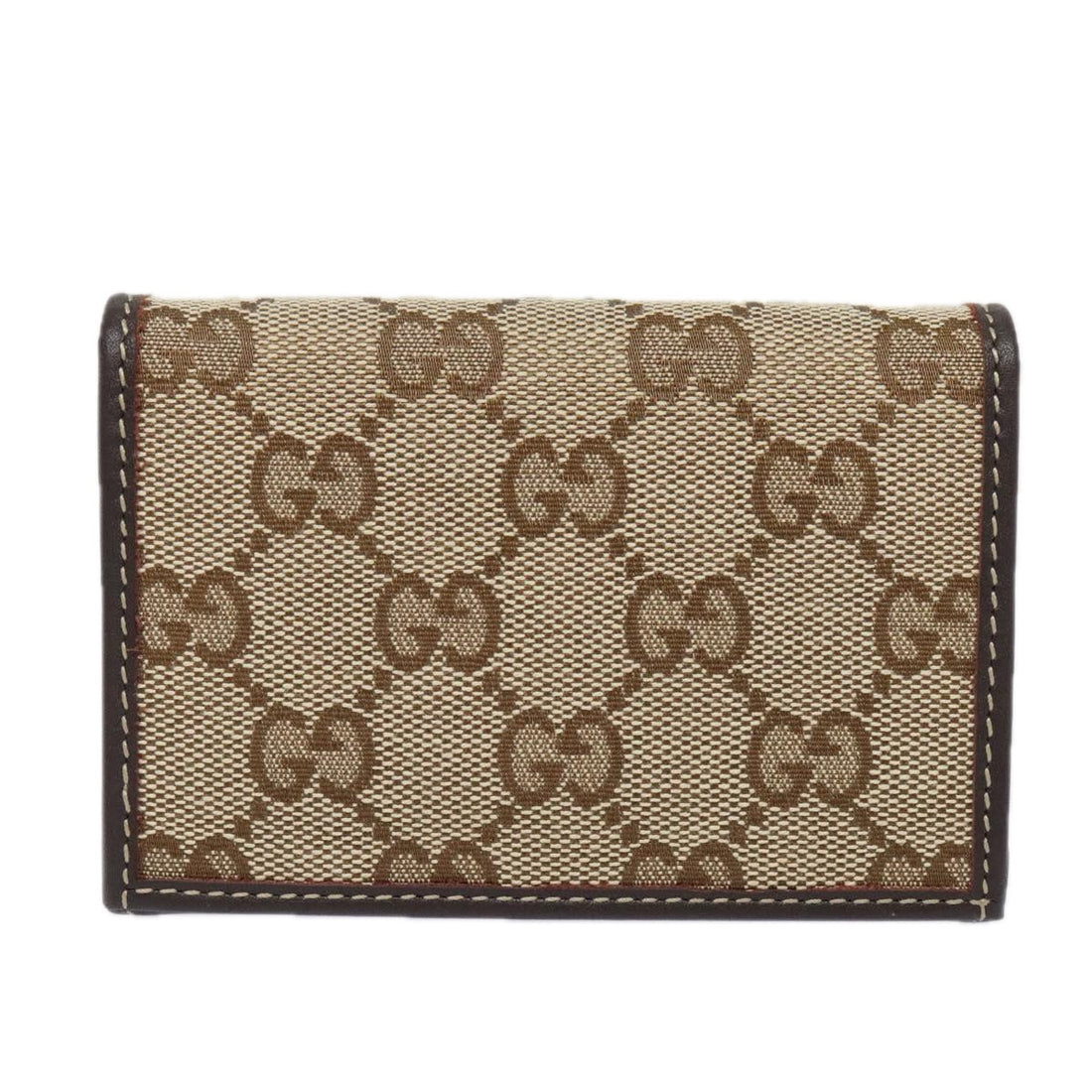 Gucci Gg Marmont Beige Canvas Wallet