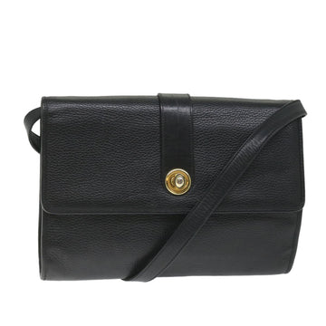 Gucci Black Leather Shoulder Bag