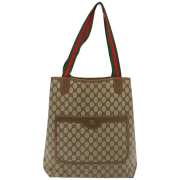 Gucci Sherry Beige Canvas Tote Bag