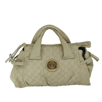 Gucci Gg Canvas Beige Canvas Handbag