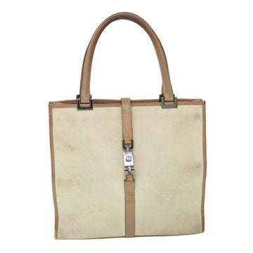 Gucci Gg Canvas Beige Canvas Handbag