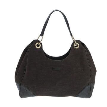 Gucci Guccissima Brown Canvas Shoulder Bag