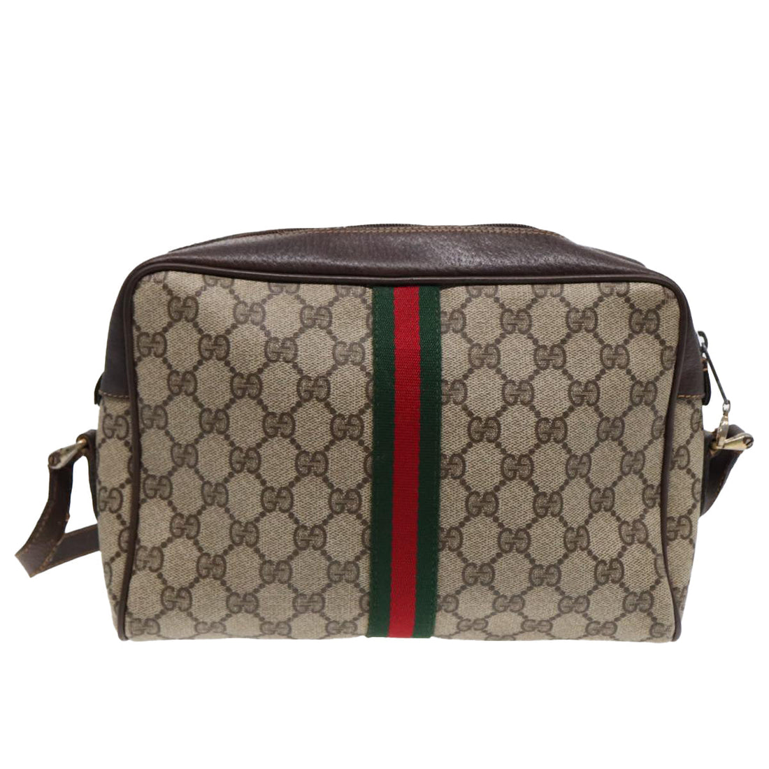Gucci Gg Canvas Beige Canvas Shoulder Bag