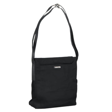Gucci Black Canvas Shoulder Bag
