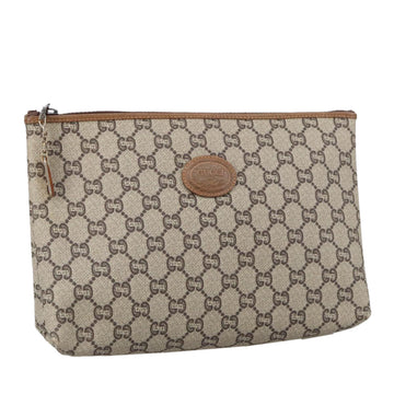 Gucci -- Beige Canvas Clutch Bag