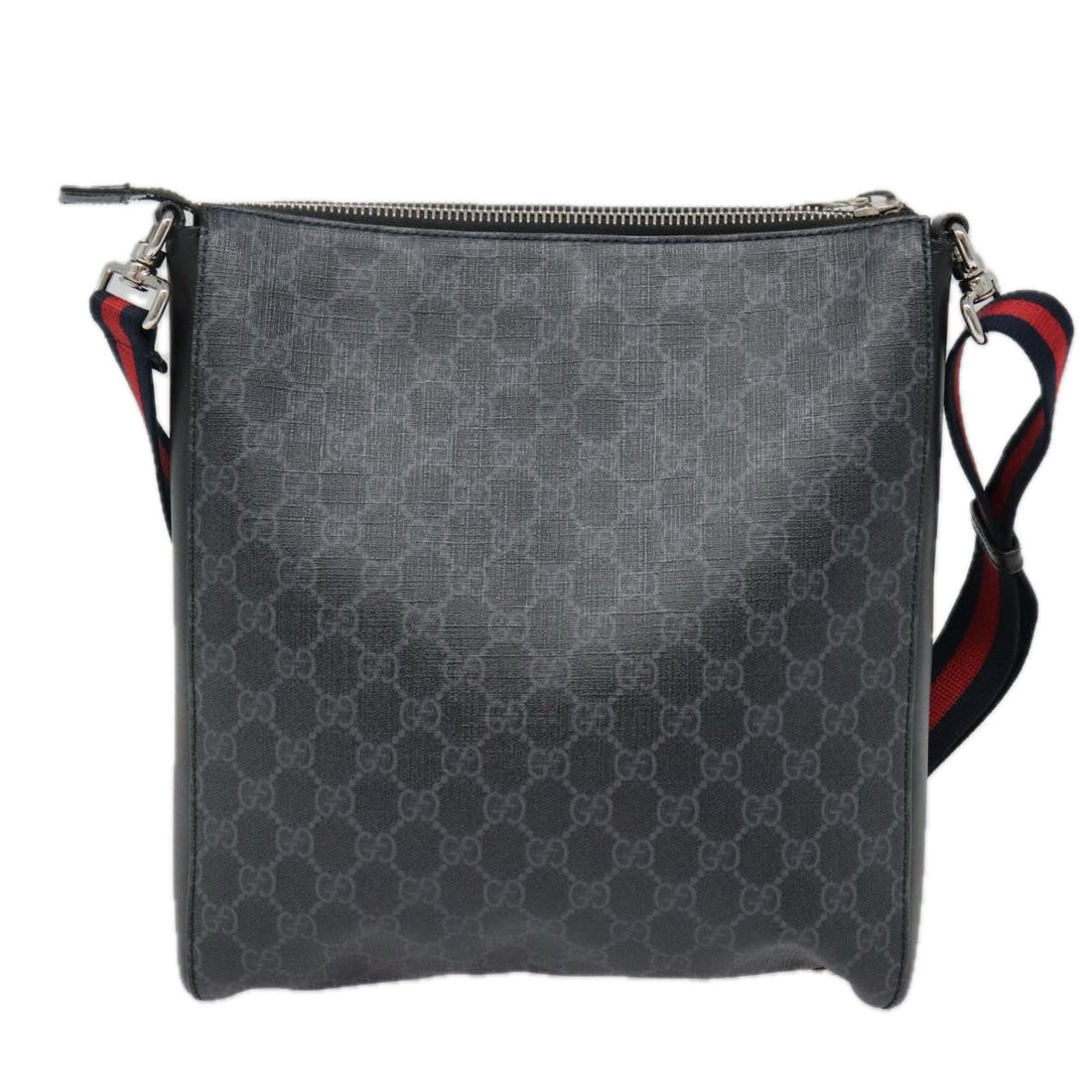 Gucci Jackie Black Canvas Shoulder Bag