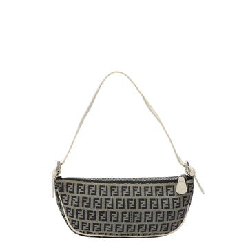Fendi Zucchino Logo Mini Baguette