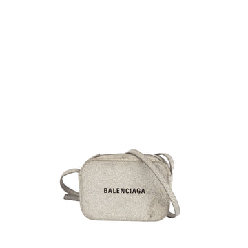 Balenciaga Everyday Glitter Camera Crossbody Bag