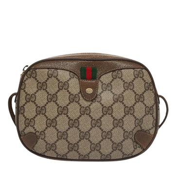 Gucci Sherry Beige Canvas Shoulder Bag