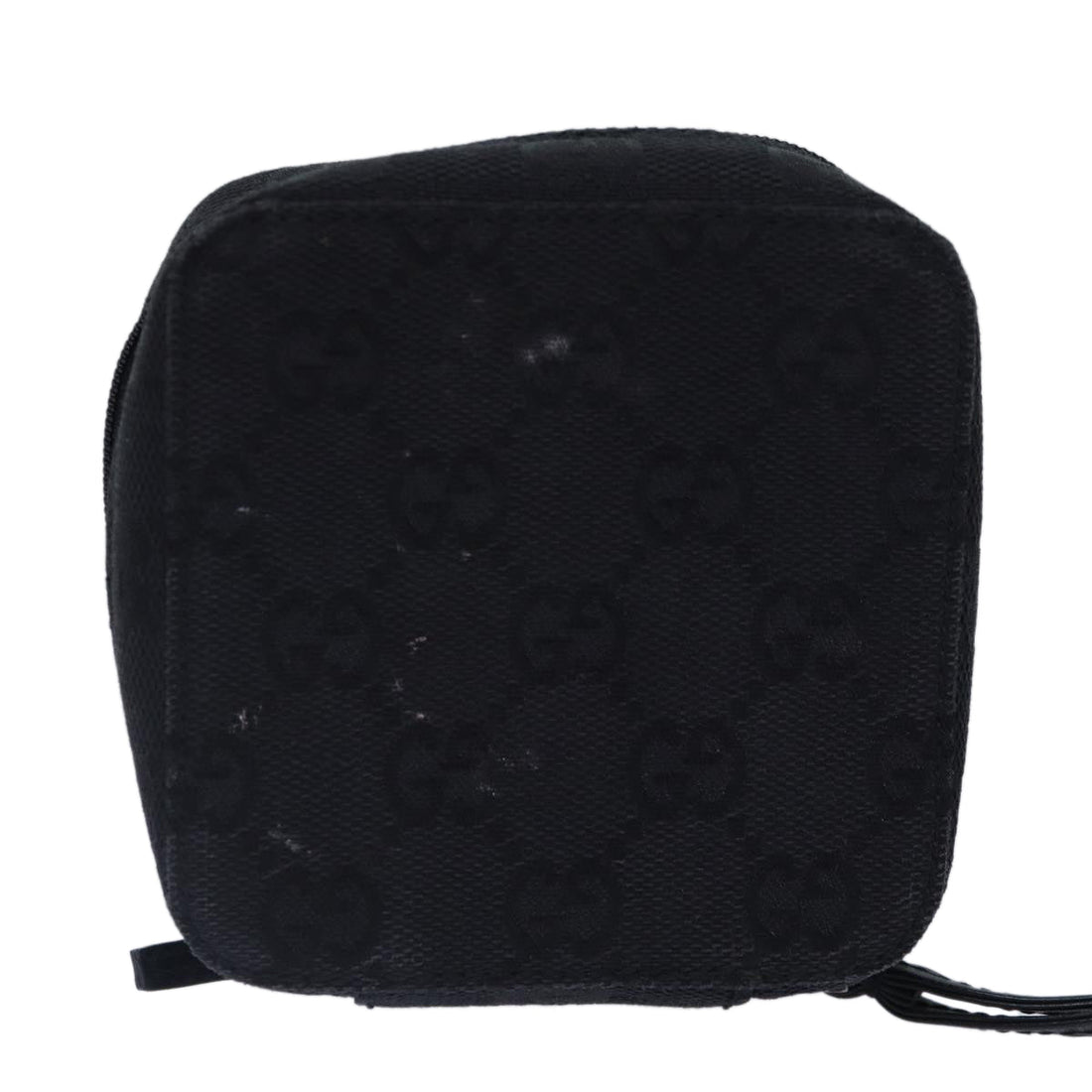 Gucci Gg Canvas Black Canvas Clutch Bag